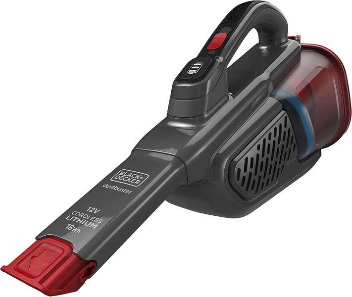 BLACK &amp; DECKER - 12V 1.5Ah Handheld vacuum (18wh) with charging base