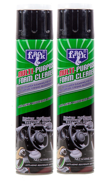 Pack of 2 - Multi-Purpose Foam Cleaners