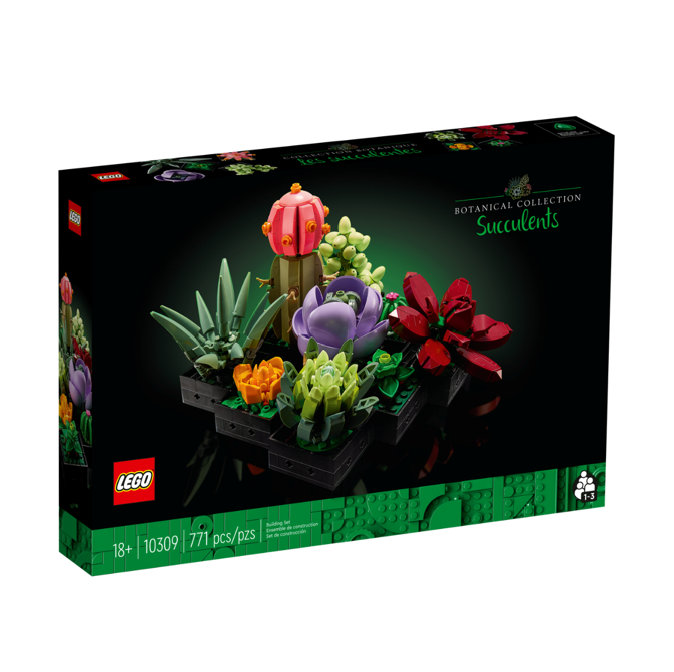 LEGO Icons Succulents 10309 - 771 Pieces, Shop Today. Get it Tomorrow!