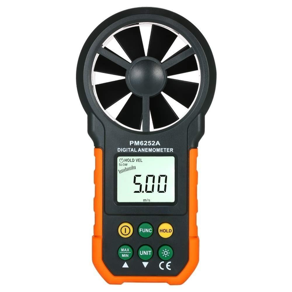 Multifunction Digital Anemometer Professional Wind Speed Meter LCD