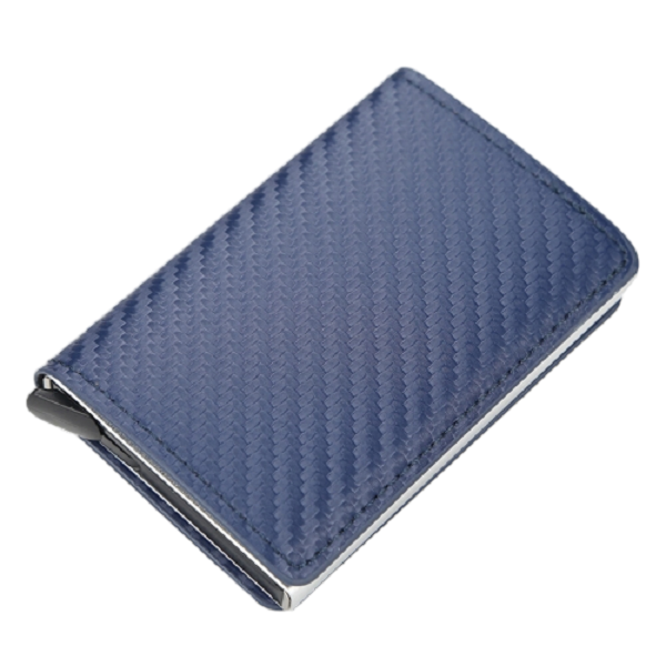 RFID Blocking Anti-theft ID Credit Card Holder Wallet for Men PU Leather