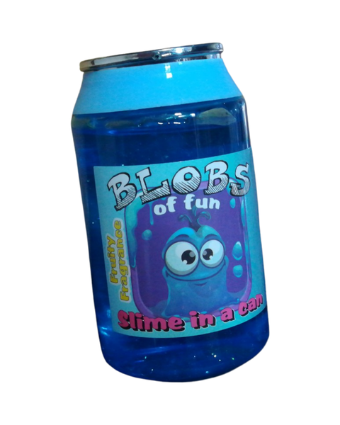 Slime in a Can Fruity Fragranced Blue
