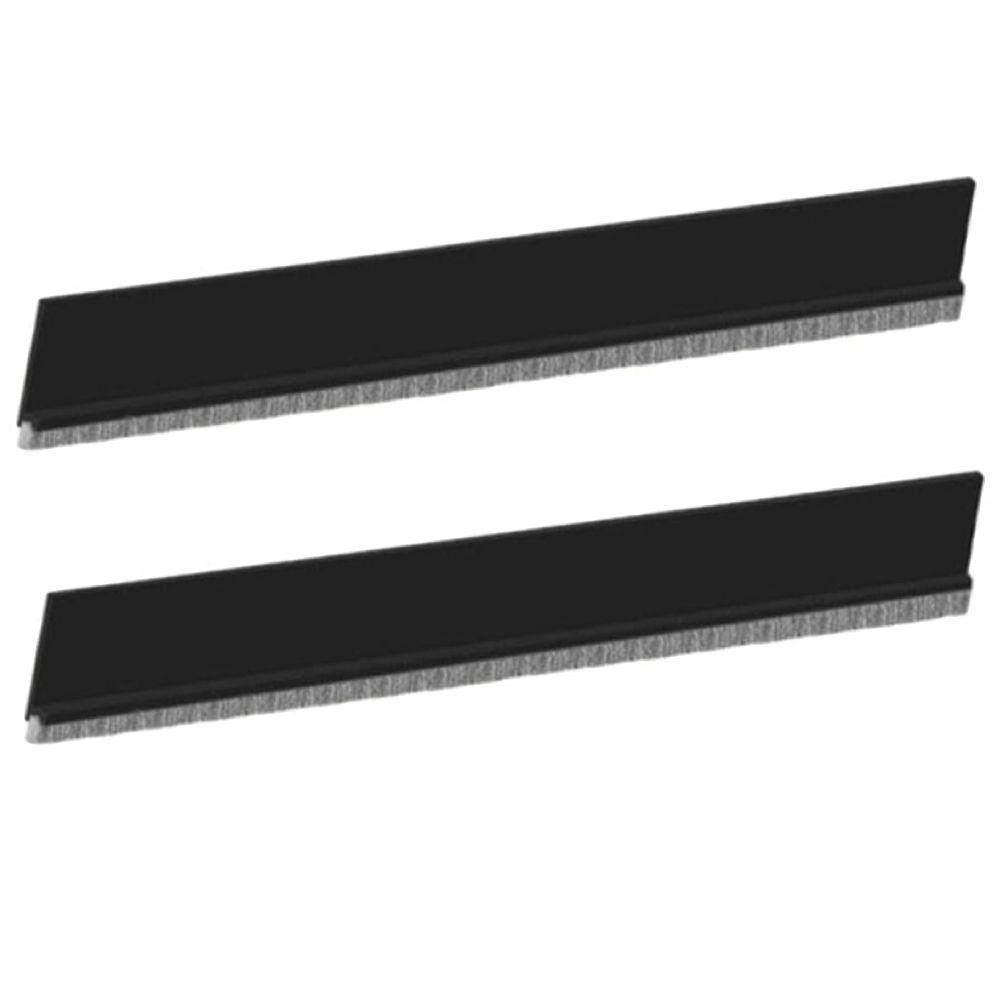 Tools Double Sided Door Bottom Brush Sealing Strips Insect Repel 2pc-100cm