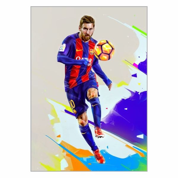 Messi In Action Poster - A1