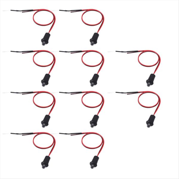 12V Flashing Dummy Fake Car Alarm Dash Mount Led Compatible with Universal