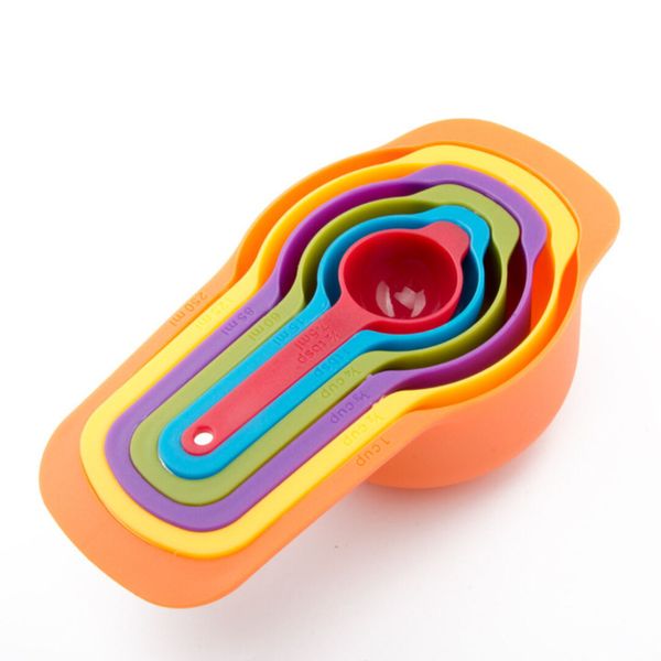 Furas 6 Piece Multi-Coloured Measuring Cup
