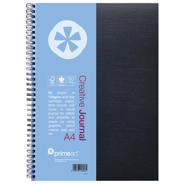 Prime Art A4 Soft Cover Creative Journal 120gsm