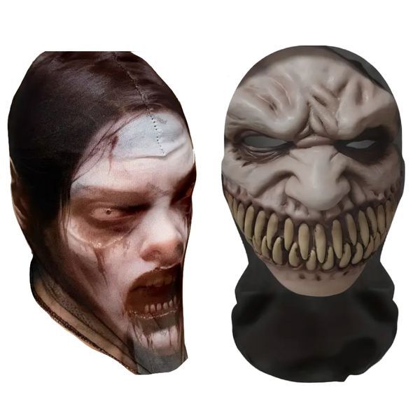 Toys Cosplay Breathable Scary Head Masks For Halloween Costume 2pcs