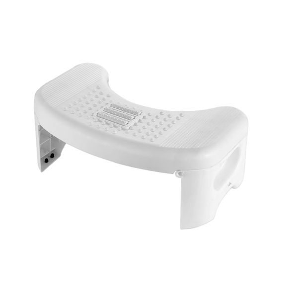 Foldable Toilet Foot Rest Stool with Foot Massage