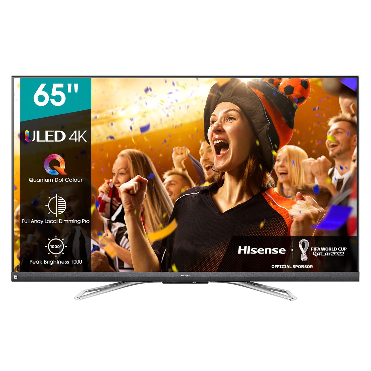 Televisor Hisense Mini-Led 65 | 65U8H | ULED 4K | Google TV | Dolby Vision  Atmos | Quantum Dot | HDR10+