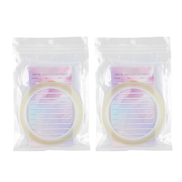 False Eyelash Storage Card Paper Display Holder Lashes Grafting Strip