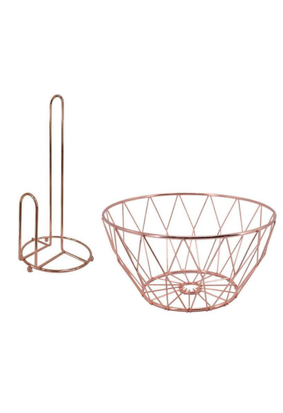 Pepper Towel Rack And A Fruit Basket
