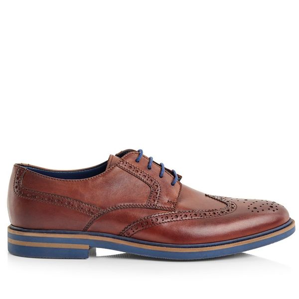 Green Cross GX&amp;Co Brogue Casual Lace Up 71954 Brown