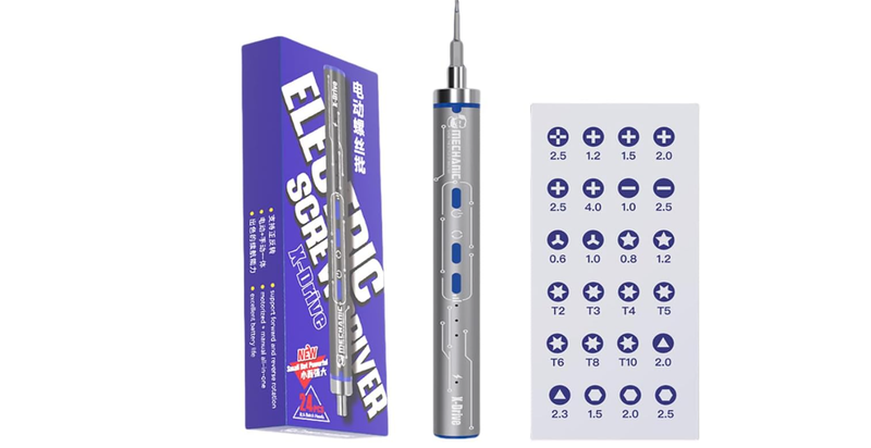 MECHANIC X-Drive High Precision Electric Screwdriver Set - 24-in-1 TOOL KIT
