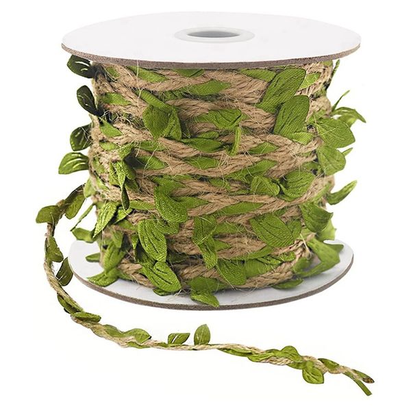 Natural Jute Twine for DIY Gift Wrapping Wedding Garden (32.8FT)