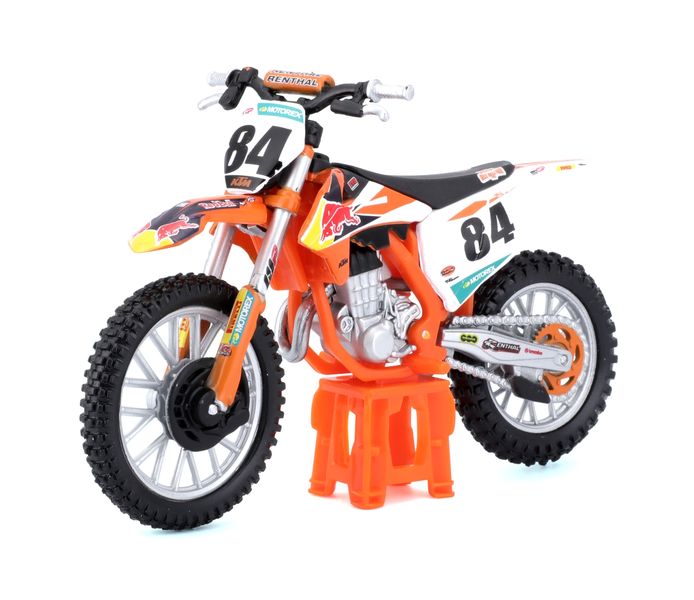 Bburago 1/18 KTM 450 SX-F Factory Ed 2018 (12cm Long)