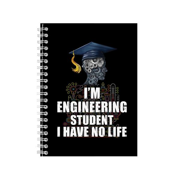 I_m Engineering Student Notebook Engineer Gift Idea A4 Notepad 139