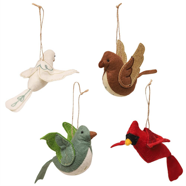 Cartoon Fabric Bird Decorative Pendant Cute Animal Pendant Photo Props Scen