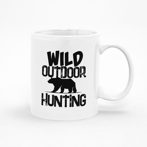 Wild Outdoor Hunting Mug - Ideal Gift for Birthday or Christmas
