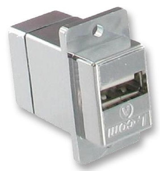L-Com (ECF504-UAAS) USB Adapter, Shielded, USB Type A, USB Type A, USB 2.0