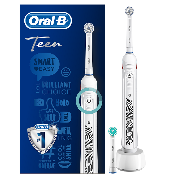 Oral-B Rechargeable Electric Toothbrush - Teen - White