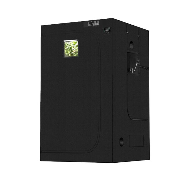 TheOneGrow 120×120×200cm High Reflective Mylar 600D Hydroponic Grow Tent