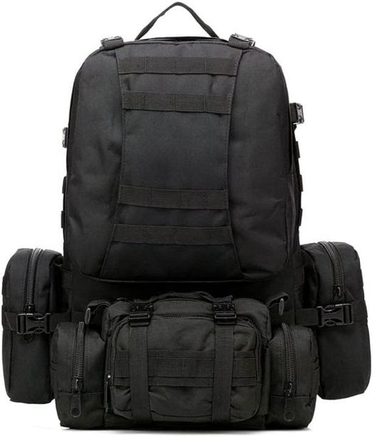 Tactical Military Backpack 55L Large Army Detachable Molle Bag | Shop ...