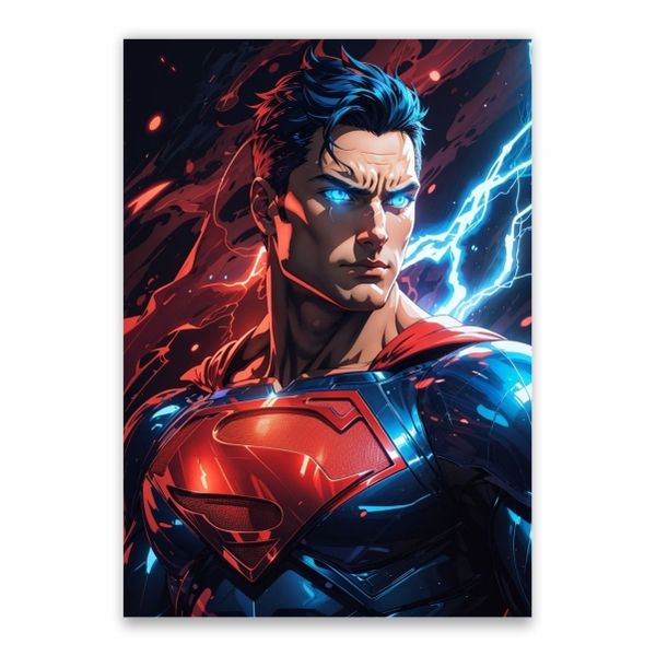 Superman AI Poster - A1