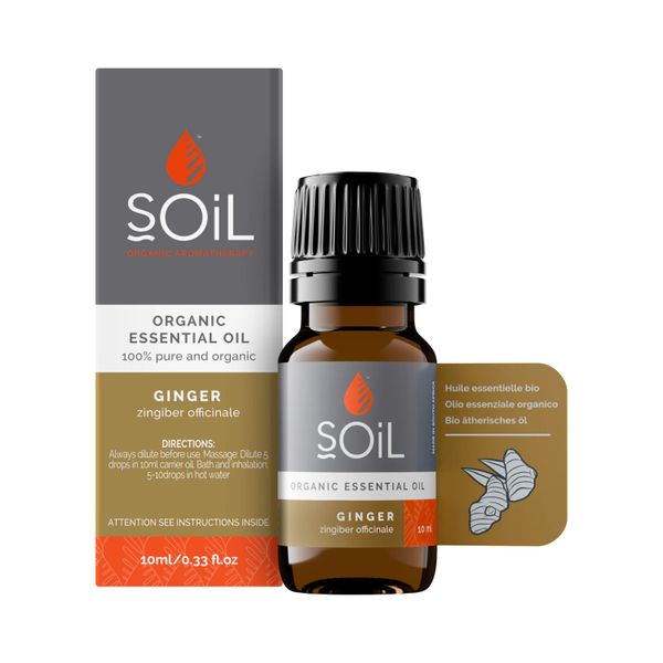 SOiL Organic Ginger Essential Oil