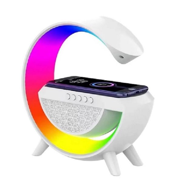 Multi-functional 3 In 1 Rainbow Light Wireless Charger Bluetooth Speaker