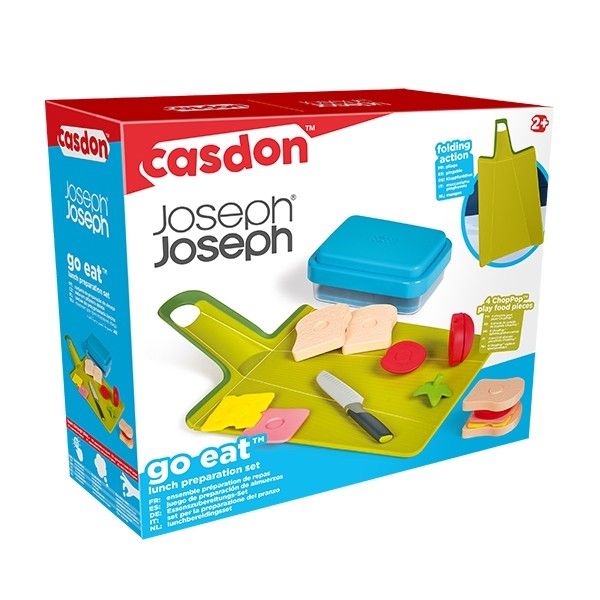 Casdon-Joseph Joseph Go Eat Lunch Preparation Toy Set