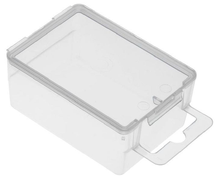 (B1) Storage Box, 1 Compartment, Transparent