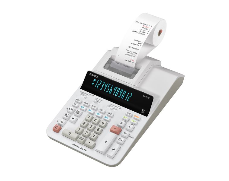 Casio 12 Digit Heavy Duty Desktop Printing Calculator