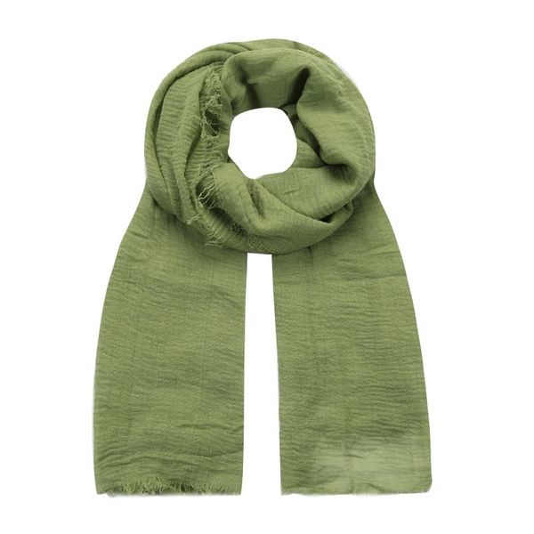 Escaoe - Scarf - Plain Colour - Light Military Green