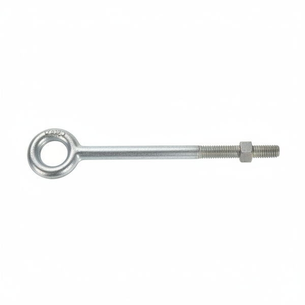 Krafft 1/2 Inch x 20 cm Regular Nut Eye Bolt for Securing Ropes