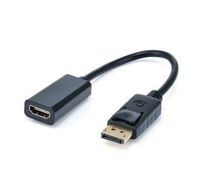 Display Port Male to HDMI Female Converter Adapter, Black BY ( GD )