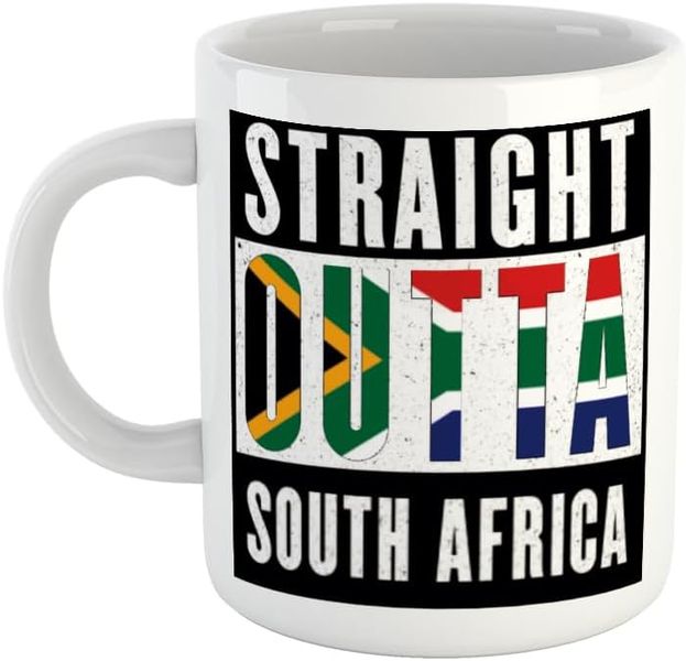 Straight outta SA - Father's day-Mother's day- Valentines-Charistmas Mug
