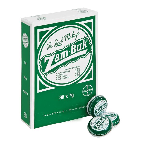 Zam-Buk Box of 36 x 7g Tins - Zambuk