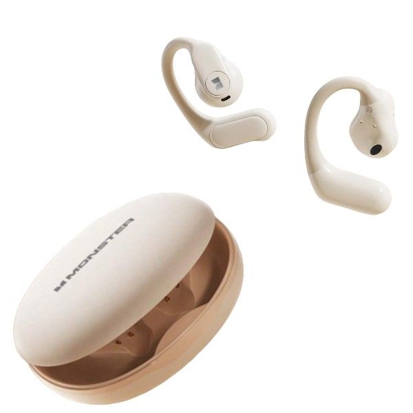 MONSTER - XK015 - In Ear Wireless Gaming Headset - Beige