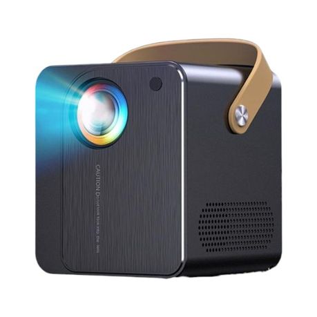 CY303 -HD High Brightness And Contrast Projector With Built-In Apps -Black Image