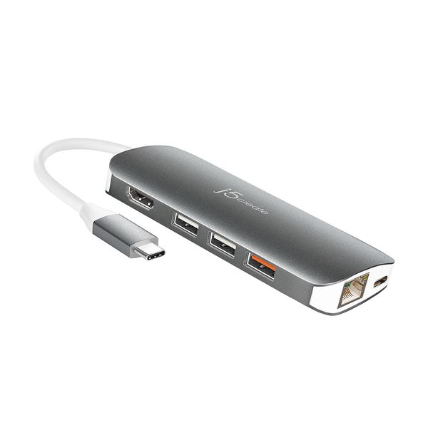 J5create JCD384 USB-C Multi Adapter-HDMI