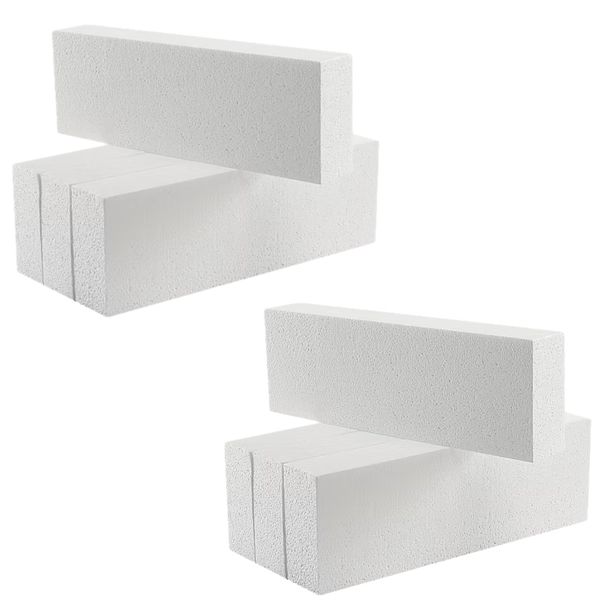 Craft White Foam Blocks For Flower Arrangements/Projects 8pcs 30cm Special