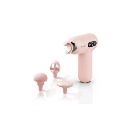 DW Portable ABS Handheld Relaxation Body Mini Massage Gun - 6 Speeds - H05 Image