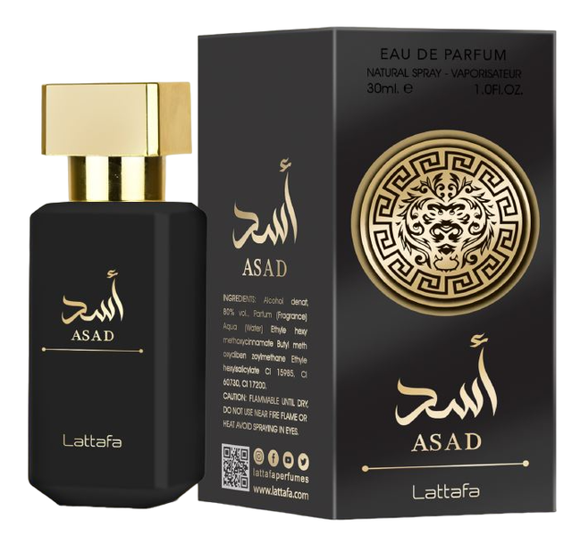 Asad 30ml Eau De Parfum By Lattafa