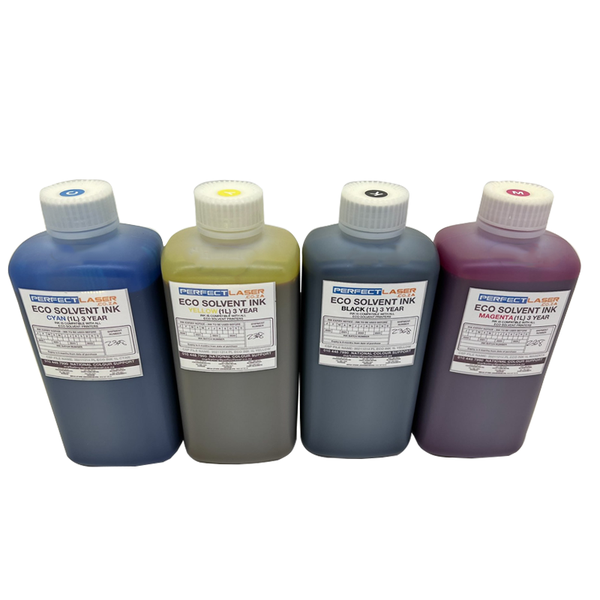 Ink - Eco Solvent C/M/Y/K Three Year Shelf Time - 1L