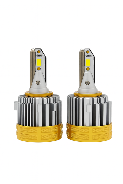 LX Series H7 55W 10000 Lumens Compatible with VW Golf 7 Replacement LED- SET