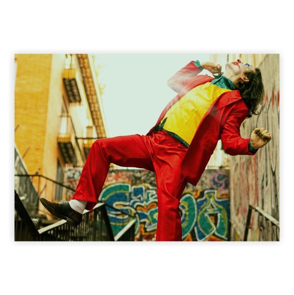 Joker Dancing On Stairs - A1 Poster