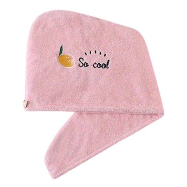 Ultra-Absorbent Hair Towel Wrap - Pink