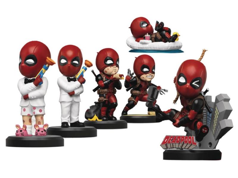 Official Deadpool: Mini Egg Attack 3-Inch Set of Six Figures - Deadpool