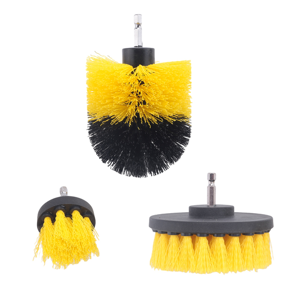3 Pieces Eletric Tile Grout Power Scrubber Cleaning Tub Cleaner Combo Tool